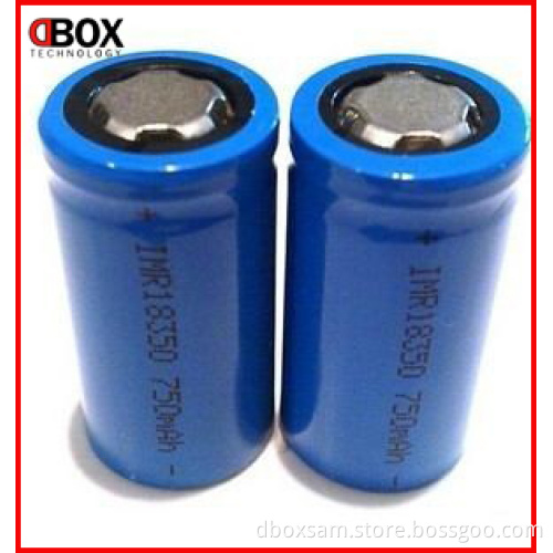 Dbox 2013 The Hottest Products, High Quality E-Cigarette 18350/18650 Battery